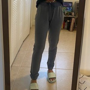 Hanes jersey grey joggers